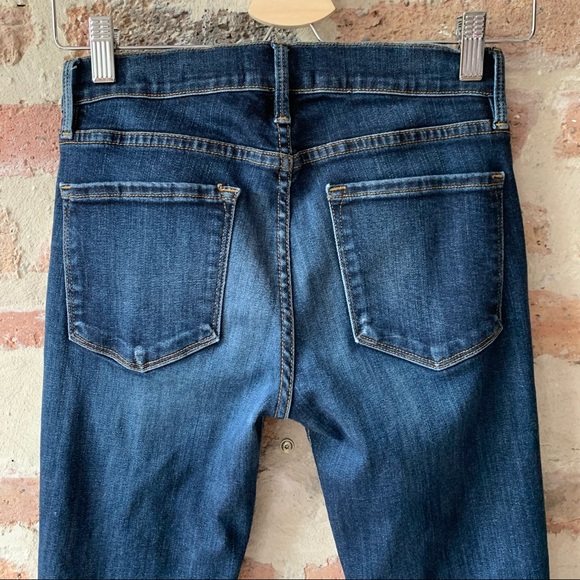 Frame Le Skinny De Jeanne Unravel Hem Anchorage 27 EUC - Picture 11 of 15